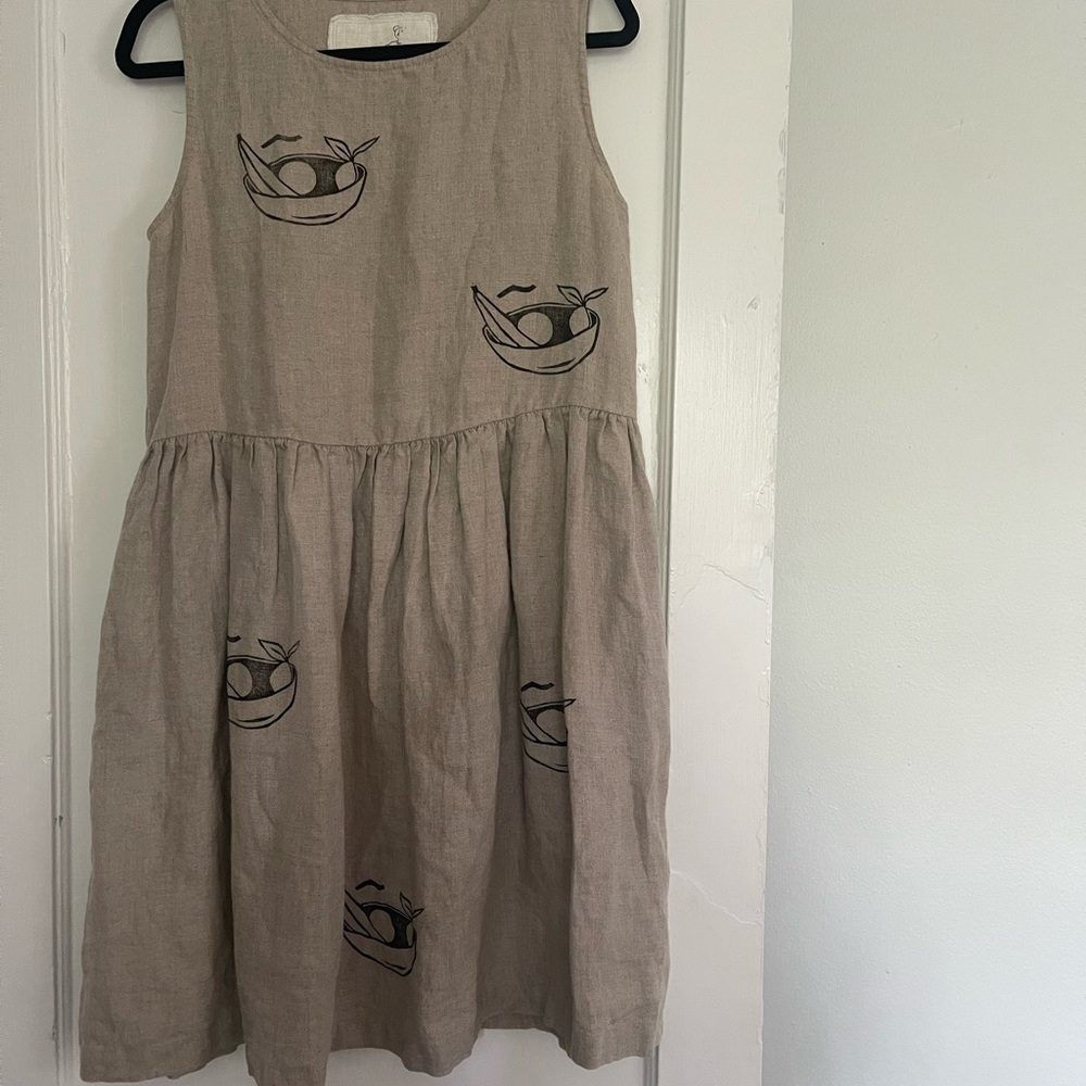 Not Perfect Linen dress